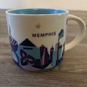 Memphis, Tennessee Starbucks You Are Here (YAH) Series‎ Mug 14oz Collectible